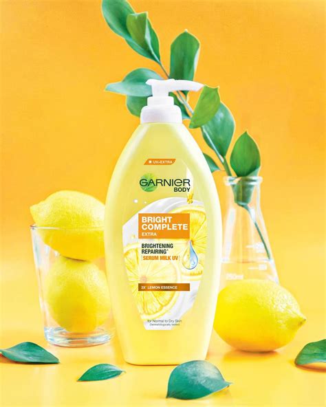 garnier body lotion.